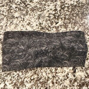 Black and Gray Headband